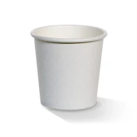 single wall paper white cups