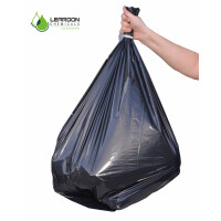 heavy duty bin liners black