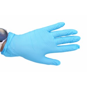 Blue Ultra Touch Nitrile Gloves All Size Availbe(100 Per Pack)